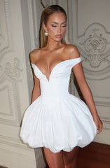 Eileen Mini Dress - Ivory